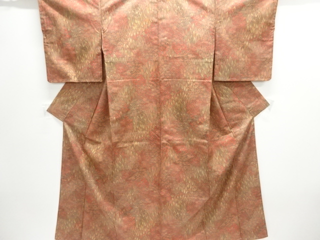 JAPANESE KIMONO / KOMON / UNUSED / TREES